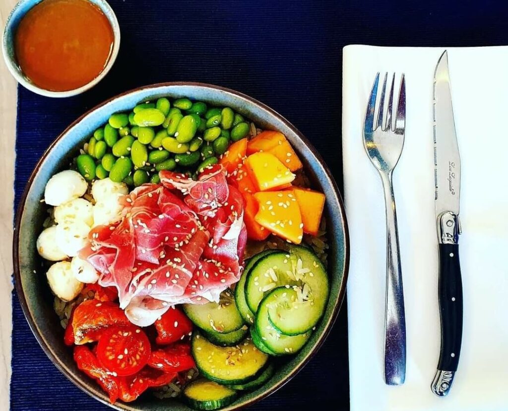Poke bowl frais à emporter ou sur place - Poke Cassine Bruguières Toulouse
